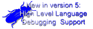 High Level Language Debugging Support